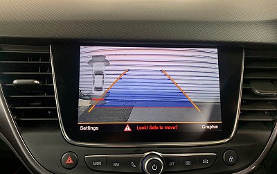 Rear View Camera Fitted Factory Style To OEM Screen